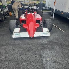 race car with spares at extra cost
