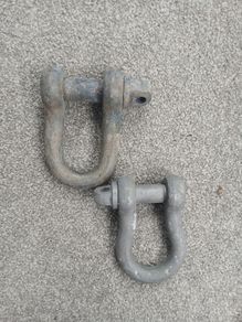 Galvanised Shackles
