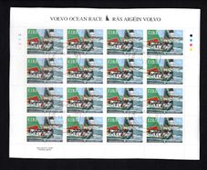 2012 Ireland Volvo Ocean Race Commemorative Stamps Sheetlet Plate 1A1A1A1A Fine Used with Dublin CDS cancel of 14th June 2012 (First day of issue) on envelope extract