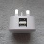 Power Geek Dual Twin USB Port 2.1A Phone Charger White Image 2