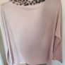 Pink fake fur plus size jumper size UK24/26 EU52/54 Postage included Image 3