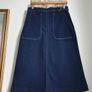 Jasper Conran Denim Skirt Size Uk 12 Image 4