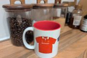Manchester United retro kits mug
