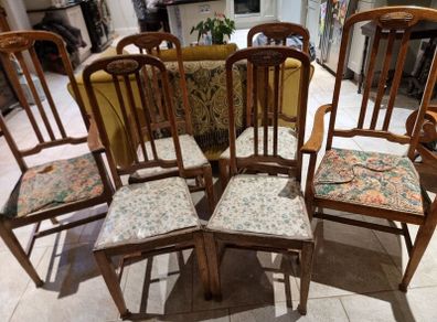 Antique Chairs x 6