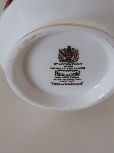 Vintage Paragon  Bone China "Tree of Kashmir"