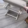 Babylo Brompton rocking chair and stool White / Grey Image 2