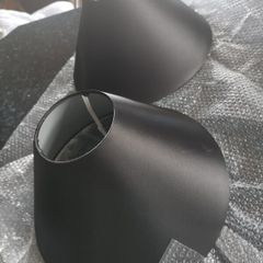 Lampshades black x2 tablelamp