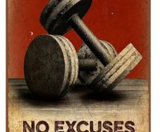 Gym Room : Metal Sign