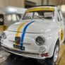 Fiat 500 Abarth Scale 1/18 Rare New Burago Image 3