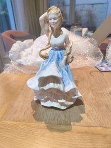 Antique figurine Sheridan lady