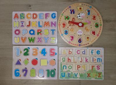 Wooden Puzzles Bundle