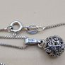 Sterling Silver Necklace with Pendant Image 4