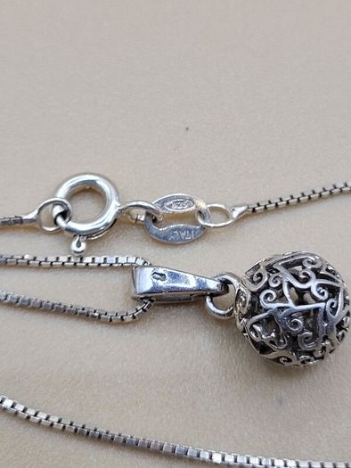 Sterling Silver Necklace with Pendant