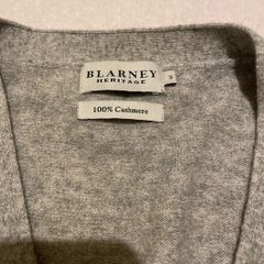 Light grey marl cashmere cardigan Size Small