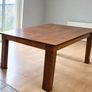 Solid Wood Dining Table Image 3