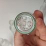 280 - Set of 4 Vintage Small Size Vodka Whiskey Gin Clear Glass Decorative Collectible Display Bottle Image 10