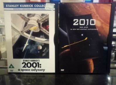 2001 A Space Odyssey & Sequel 2010 The Year We Make Contact Dvd Classic Sci-fi