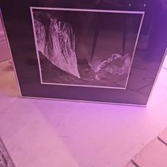 waterfall framed picture