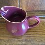 Bewleys Maroon ceramic milk jug Image 2