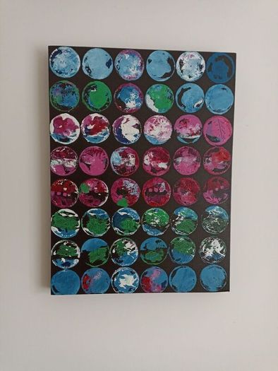 Acrylic on Canvas Painting