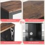 TV Stand Cabinet 140CM Modern TV Unit with Glass Shelf RGB LED Lighted for 65" TVs TV Entertainment Unit with Ambient Lights for Living Room Bedroom (FREE POSTAGE) Image 4
