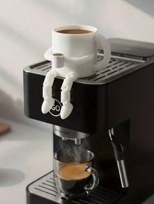 Movable Joint Coffee Cup Decor - Cafe Home Ornament