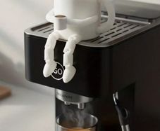 Movable Joint Coffee Cup Decor - Cafe Home Ornament