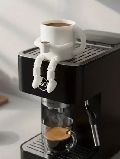 Movable Joint Coffee Cup Decor - Cafe Home Ornament