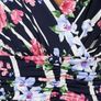 Gina Bacconi Women's Jersey Maxi Dress Cocktail Dress, Striped with Flowers, 38 /M Image 10