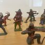 Vintage Lead Britains native North American Indians Image 6