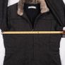 Kaliko Dark Charcoal Grey Zip-Up Jacket Faux Fur Trim Collar 10UK/38EU Image 9