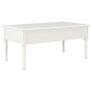 Coffee Table White 100x55x45 cm Wood Image 4
