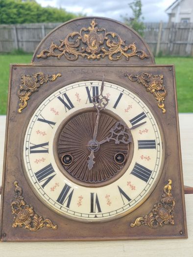 German wall clock Gustav Becker