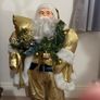 Large Gold Santa Image 4