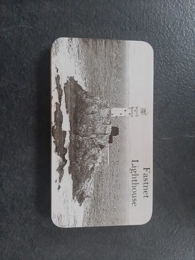picture Fastnet Lighthouse Laser engraved picture gift present