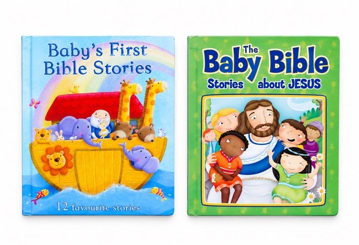 Children's Religious Book Bundle - 7 Kids Bible Stories & Holy Communion Books