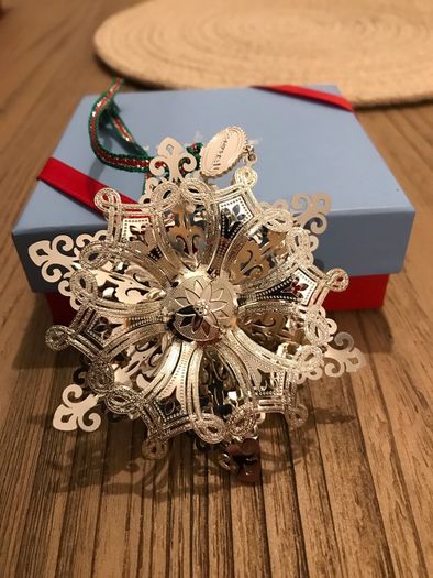 10 Newbridge silver Christmas decorations
