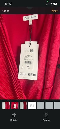 red dress maxi