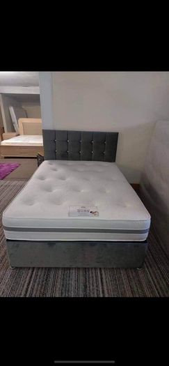New Double, King And Superking Sizes Divan Beds Instock. Multiple Headboard Designs And Drawers Storage Available
