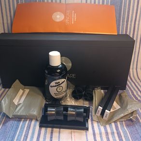 Manual record cleaning machine Spincare w. many extras