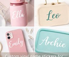 Personalised Vinyl Decal/ stickers
