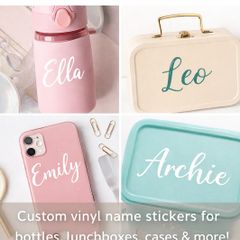 Personalised Vinyl Decal/ stickers