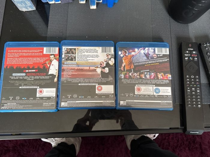 Edgar Wright Collection Blu Rays