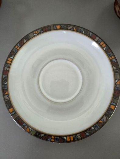 Cups Saucers Sugar Bowl Creamer Denby