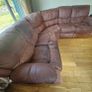 Large Reclining Corner Couch for Sale Image 7