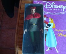 Disney princess magazine with dolls