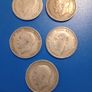 Coins .500 silver halfcrowns Image 2