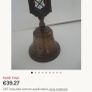 Rare Vintage Brass Bell "BANTRY" Image 3