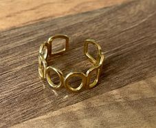 Stainless steel ring size 8,9