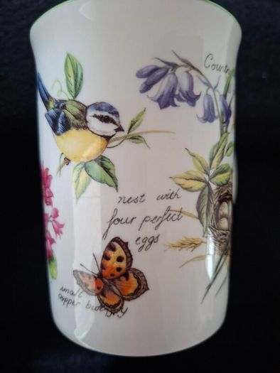 Vintage Fine Bone China Mugs (Rose of England)